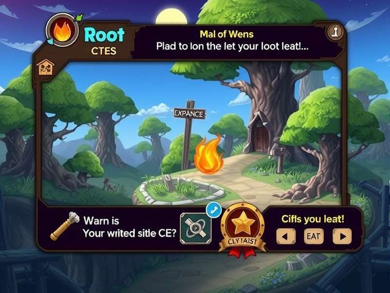 Screenshot of the Root Video Game Expansion showing new factions in the Woodland