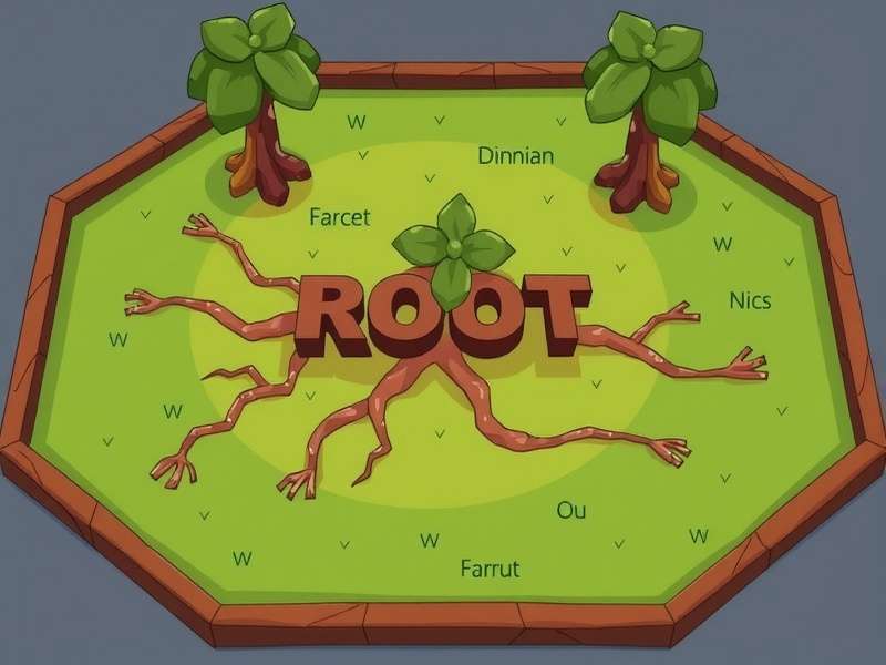 Root board game setup showing the forest map and various faction pieces