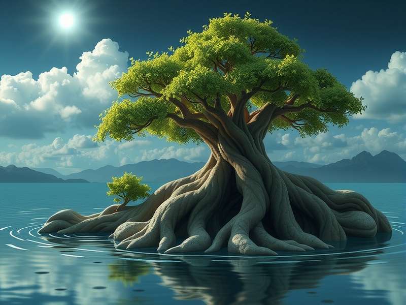 A vibrant and detailed game board of Root showing the Marquise de Cat, Eyrie Dynasties, Woodland Alliance, and Vagabond pieces in conflict.