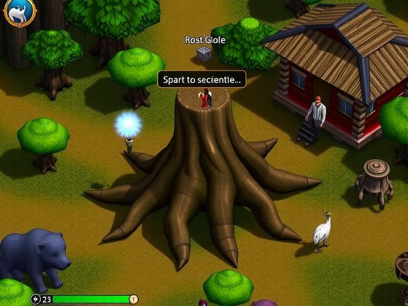 A detailed setup of the Root board game showing various factions and components