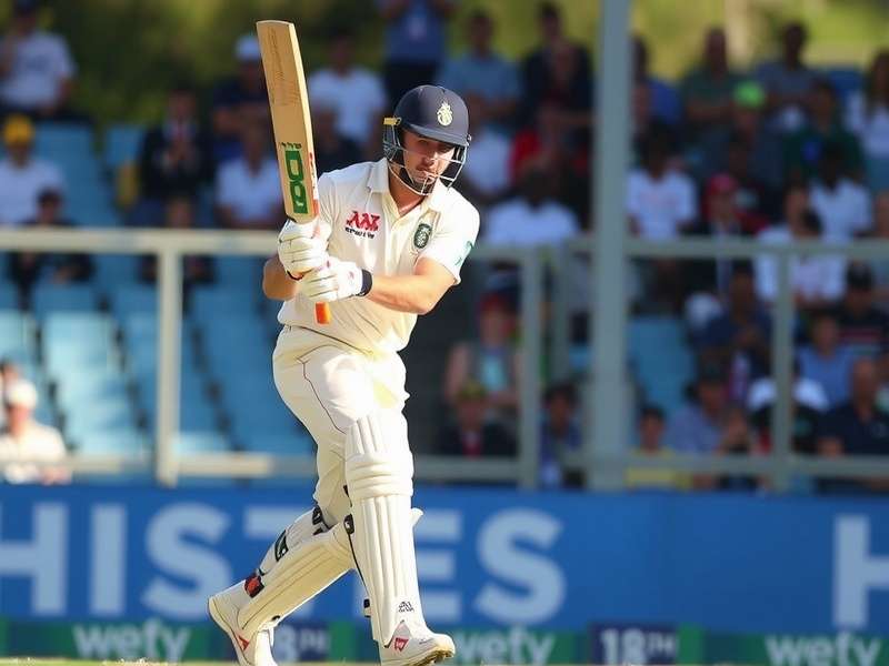 Joe Root playing a cover drive during a test match