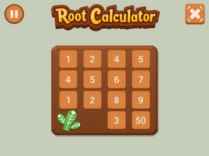 Root board game pieces and calculator overlayed on a woodland map