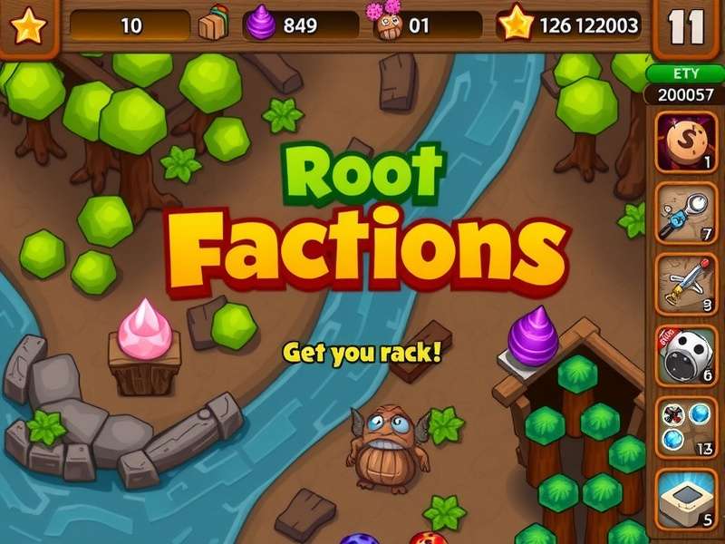 A dramatic tableau of all Root game factions clashing on the board