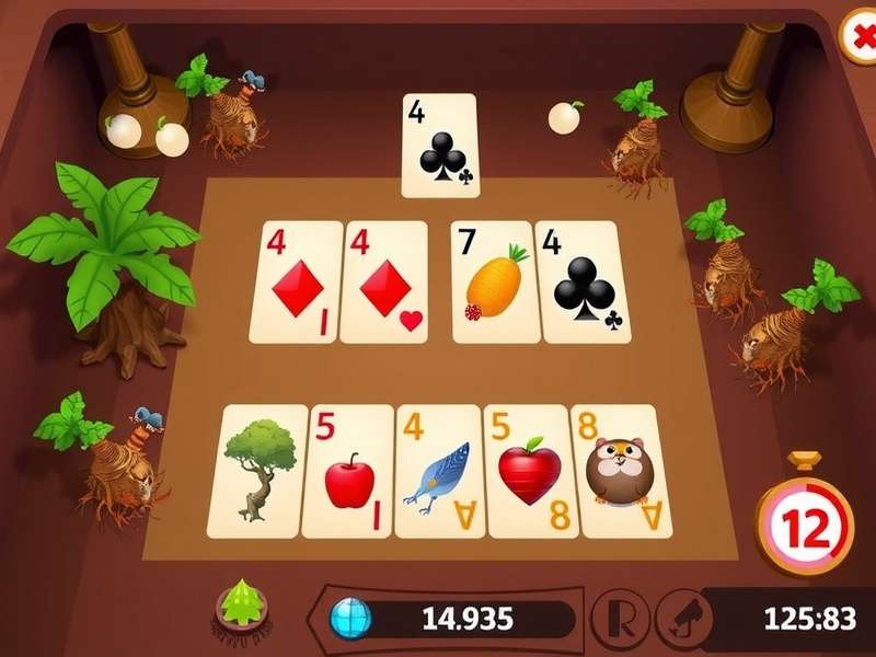 A detailed photo of Root game cards spread out on a wooden table