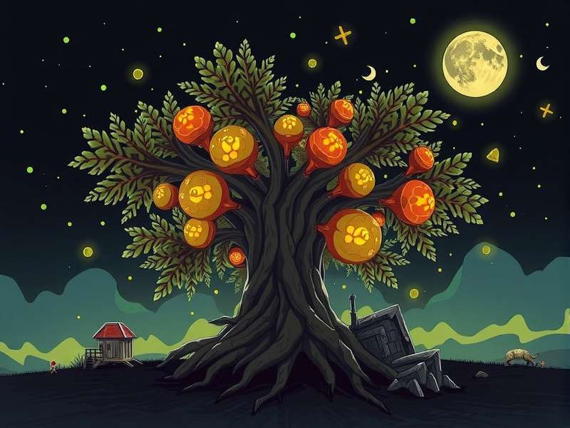 A detailed view of a Root board game setup showing multiple factions in play, with cards and pieces strategically placed