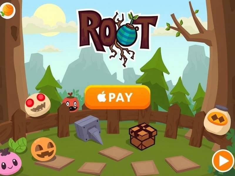 A detailed close-up of the Root board game pieces on a digital tablet screen