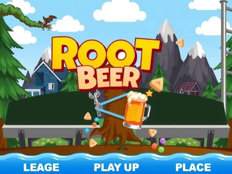Root Beer Tapper Online Game — classic arcade action with frosty mugs of root beer
