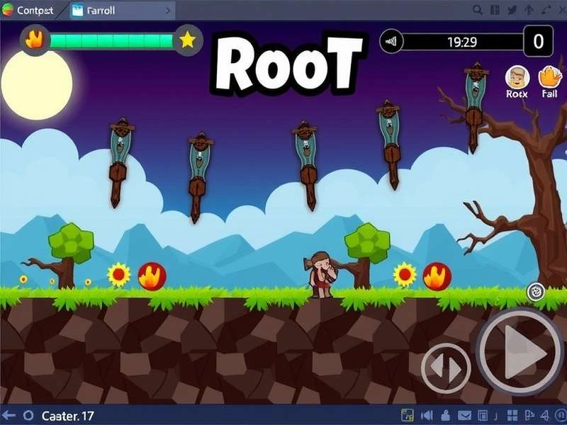 Root Mobile Game screenshot showing the woodland board with Marquise de Cat, Eyrie Dynasties, and Woodland Alliance pieces arranged on the map