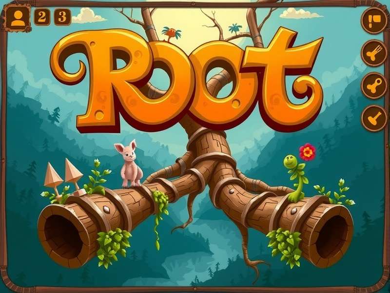 Root Board Game box art with woodland creatures on a vibrant map