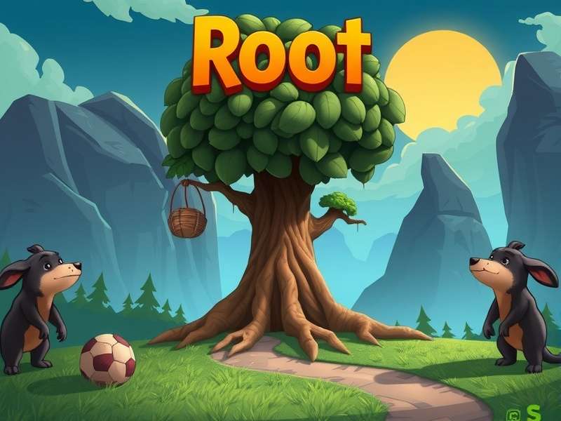 Root Digital Board Game – woodland factions like the Marquise de Cat and Eyrie Dynasties in a tense standoff