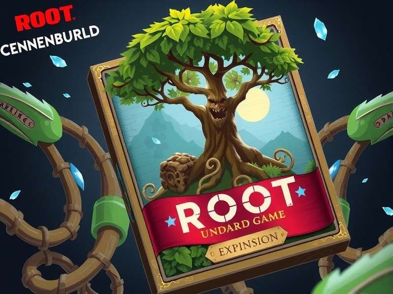 Root Board Game Underworld Expansion – game pieces and map layout on a wooden table