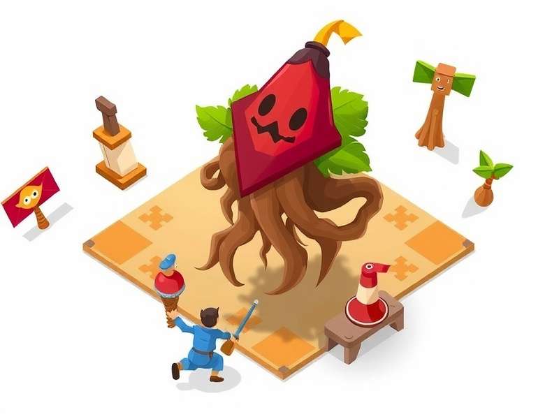 Root board game woodland scene with asymmetric factions on the map